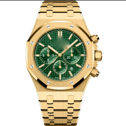 AP Royal Oak Chronograph Or Jaune/Vert