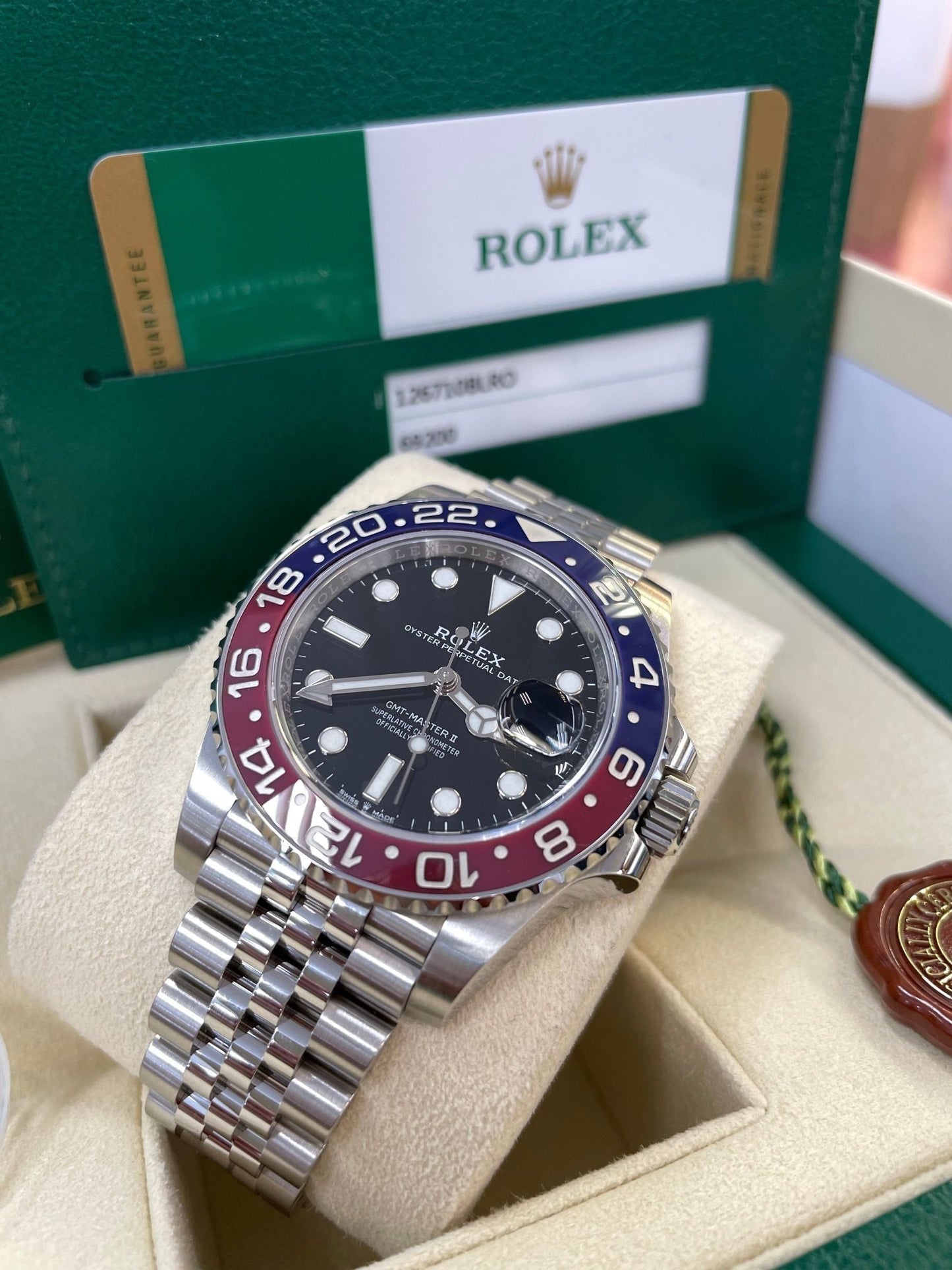 RLXGMT-Master II Pepsi