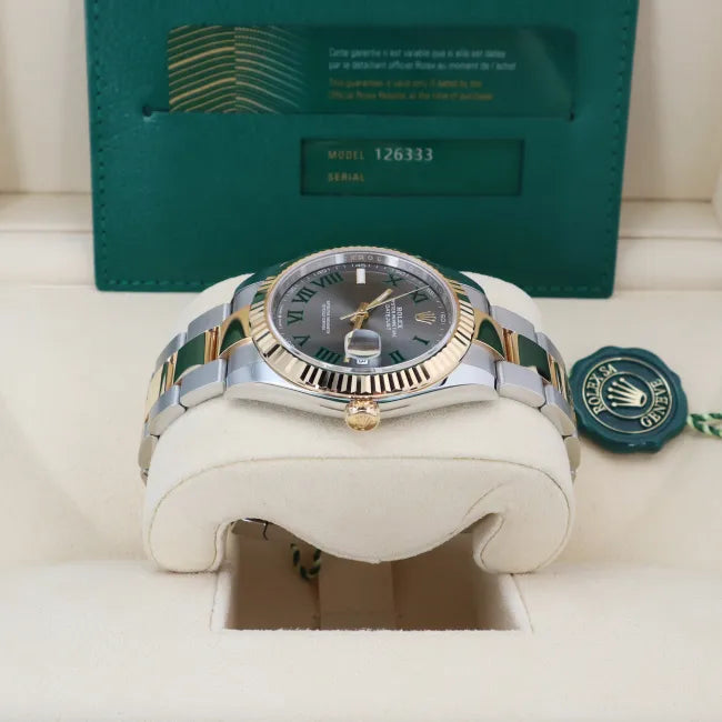 RLX Datejust 41 ‘Wimbledon’ Dial Two-Tone Oyster