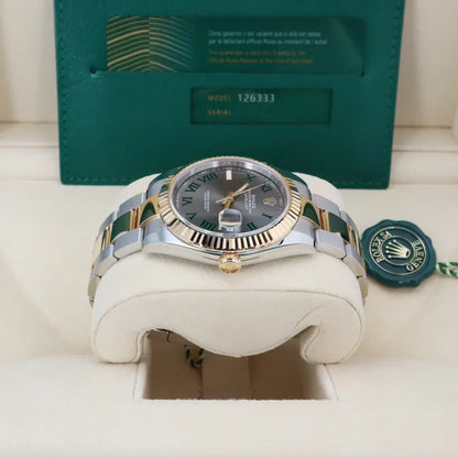 RLX Datejust 41 ‘Wimbledon’ Dial Two-Tone Oyster