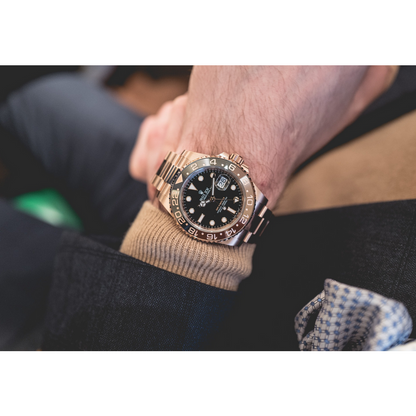 RLX GMT-Master II ‘Rootbeer’ Everose Gold Oyster