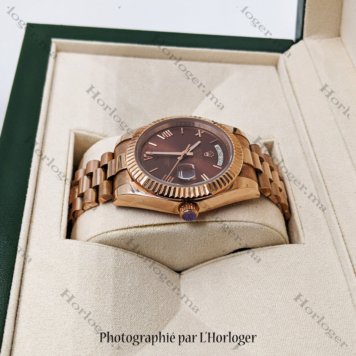 RLX Day-date Chocolat