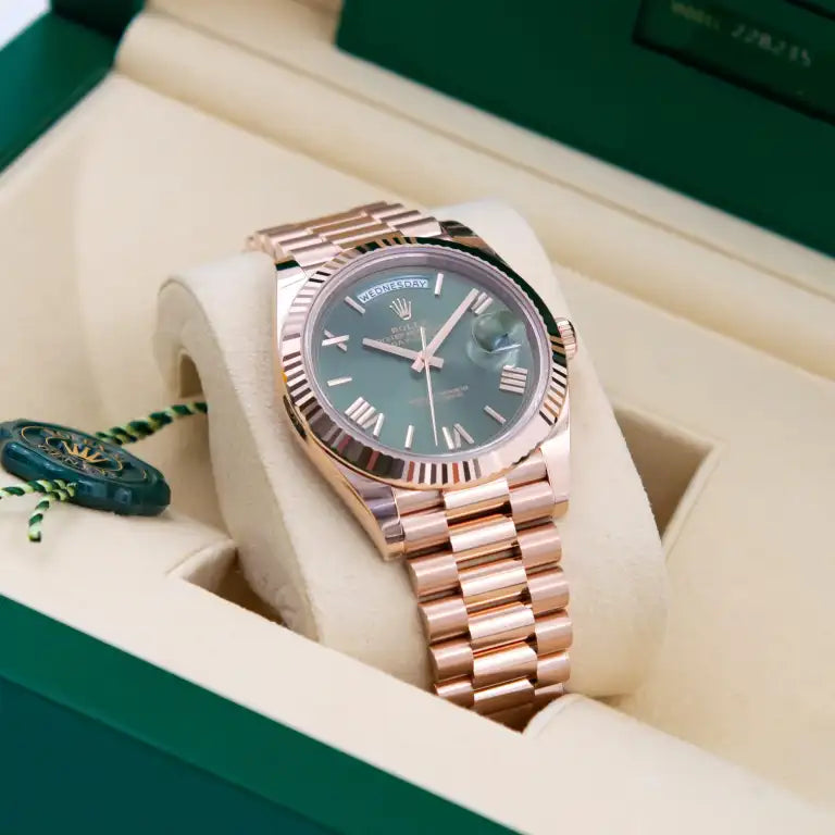 RLX Day-Date Vert Olive